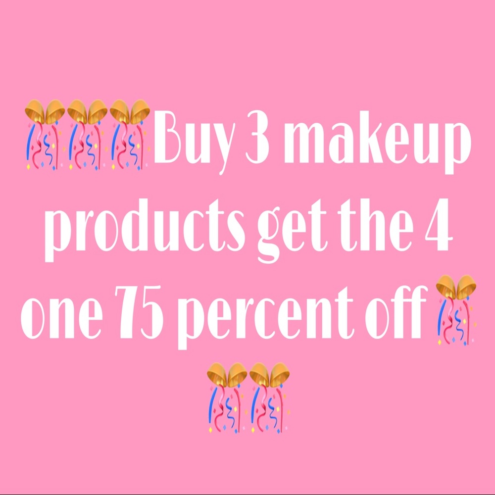 Makeup product saleee